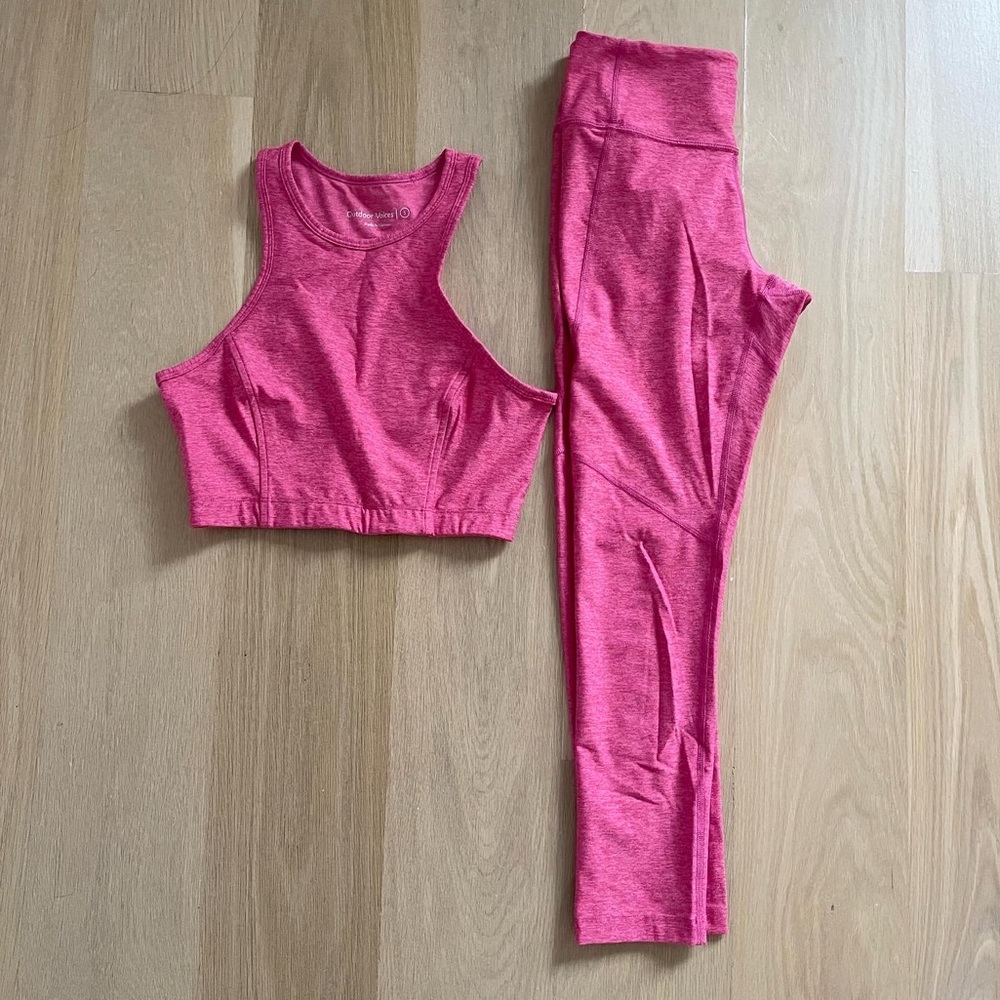 Outdoor Voices Pink Set